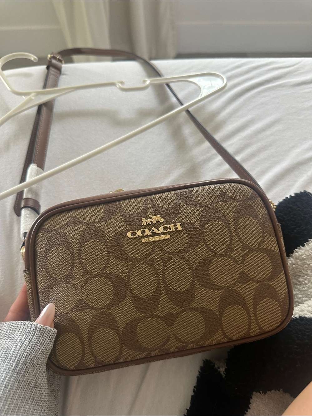 Coach Brown Signature Crossbody Bag - Picture 2 of 4